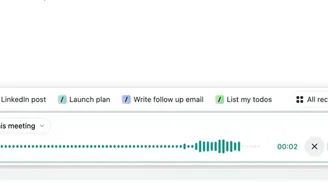 Granola adds chat feature with voice activation and CMD+T shortcut image