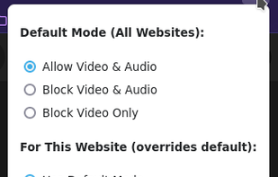 Video & Audio Blocker screenshot 1