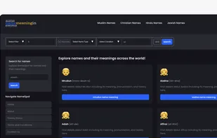 NameMeaningIn screenshot 1