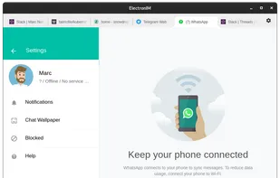 WhatsApp in ElectronIM