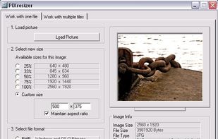 PIXresizer screenshot 2