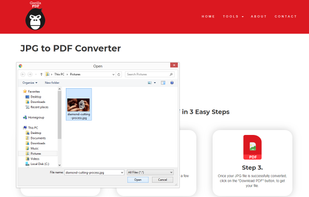 Open your file to be converted into PDF.