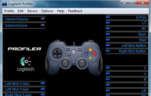 Logitech Profiler screenshot 1