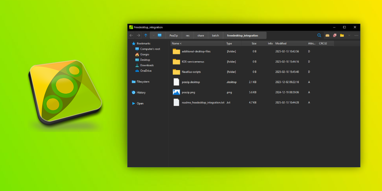 PeaZip 10.3 released with enhanced performance, GNOME/KDE integration, and more