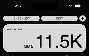 Checklist Calculator Pro screenshot 2