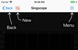 Singscope screenshot 2
