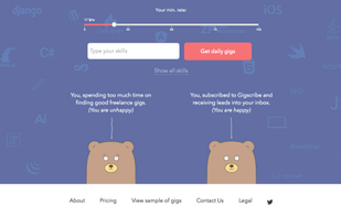 Gigscribe screenshot 1