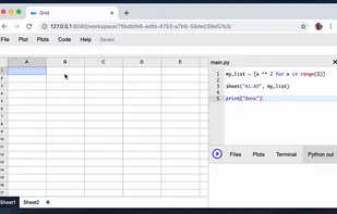 Python scripting built in