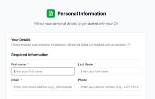 Europass AI screenshot 1