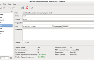 Polyphone screenshot 1