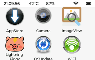 MicroPythonOS screenshot 1