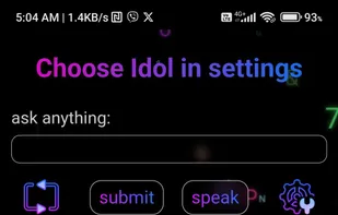 talk2idols screenshot 1