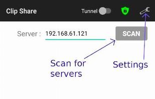 ClipShare Client screenshot 2
