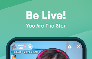 Stream and interact with your viewers in the live-chat or invite them in the guestbox. 