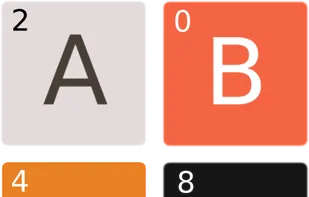 2048 Alphabet screenshot 1