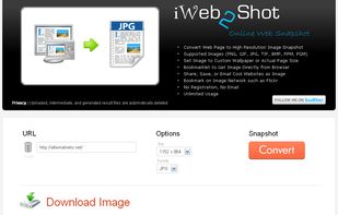 iWeb2Shot in Action