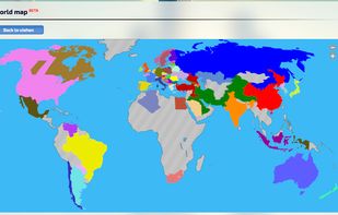 The world map