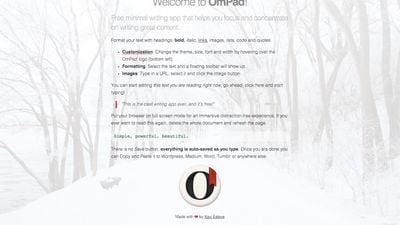 Default clean theme