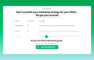 Nuxt Starter AI screenshot 3