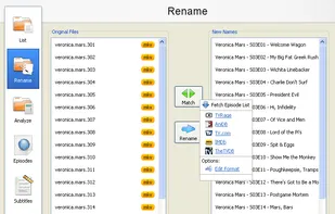 Rename episodes