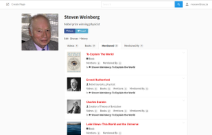 WikiMentions screenshot 1