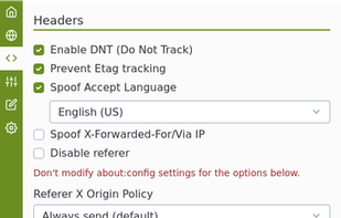 Chameleon WebExtension screenshot 2