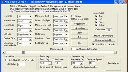 Key Mouse Genie screenshot 1