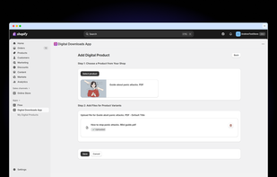 Digital Downloads App: Byte Box Demo