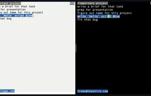 Fuzzynote screenshot 2