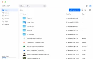 Internxt Drive screenshot 1