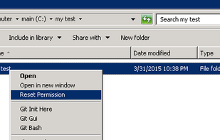 ResetPermission screenshot 2