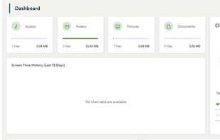 Get a quick view of Statistics and your current subscription plan