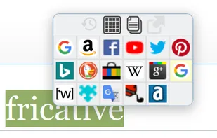 ContextSearch web-ext screenshot 1