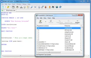 PowerBASIC screenshot 2