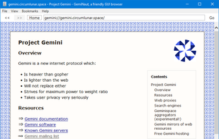 GemiNaut screenshot 1