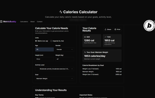 MetricBuddy screenshot 1