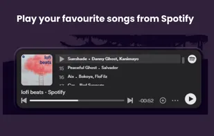 Play your favourite songs from Spotify