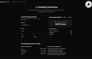 MetricBuddy screenshot 2