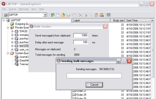 QueueExplorer screenshot 2