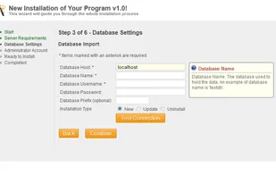 PHP EasyInstaller screenshot 1