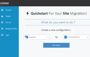 Site Migration:
Google Site
SharePoint Online