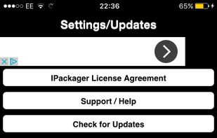 IPackager screenshot 2