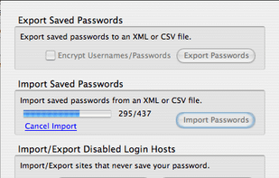Password Exporter screenshot 1