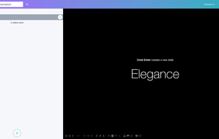 Apply Elegance visual style to your slides