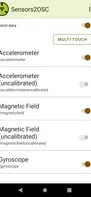 Sensors2OSC screenshot 1
