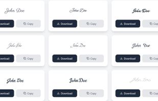 Signature Generator.me screenshot 1