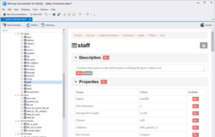 dbForge Documenter for MySQL screenshot 3