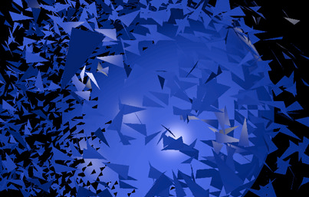 A 3D object filter in Vuo.