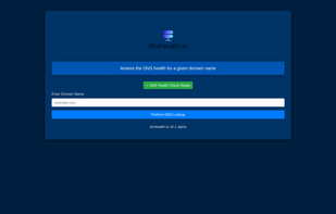 dnshealth.io screenshot 1