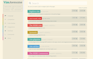 Vim Awesome screenshot 1